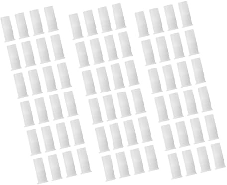 WEKADRIN 100 Pezzi Inserti Squeaker per Giocattoli in Plastica Bianca Suono alla Pressione e Rilascio, Accessori per Riparazione Giocattoli Morbidi per Ragazzo Ragazza