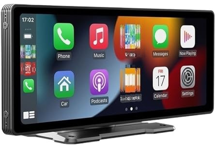 Display Android Auto CarPlay wireless Schermo universale Carplay per autoradio, monitor touch screen, telecamera posteriore