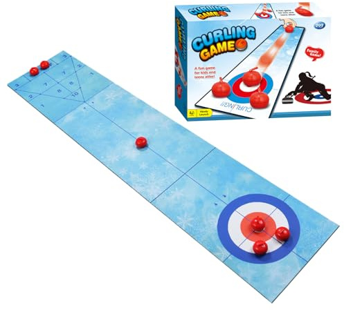 Gioco Di Palline Da Tavolo - Gioco Sportivo Multigiocatore - Curling Con Pallina Da Golf Per Scrivania,Per Soggiorno Dormitorio Appartamento Festa Aula Bambini Adolescenti Amici Compagni Di Clas