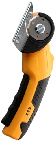 Forbici professionali ricaricabili in tessuto taglierina elettrica rotativa per progetti di taglio tessile precisi Forbici elettriche portatili in tessuto