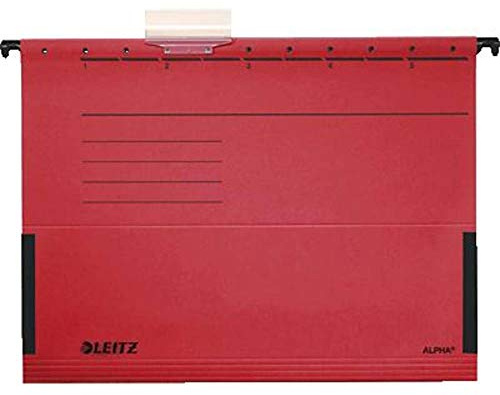 Leitz Hängetasche 1986-25 rot VE=5