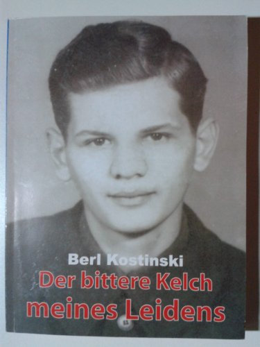 Der bittere Kelch meines Lebens. Niemand wollte und konnte mit mir meinen Schmerz teilen.