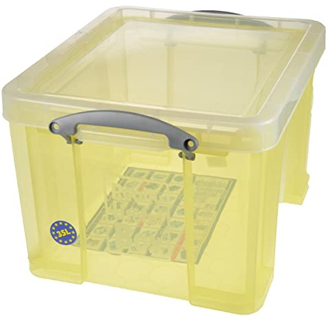 Really Useful Boxes UB35L Gul Arkivlåda