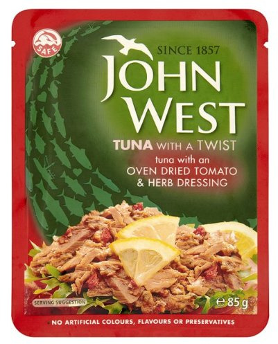 John West Tomato & Herb Tuna Pouch 3x85g