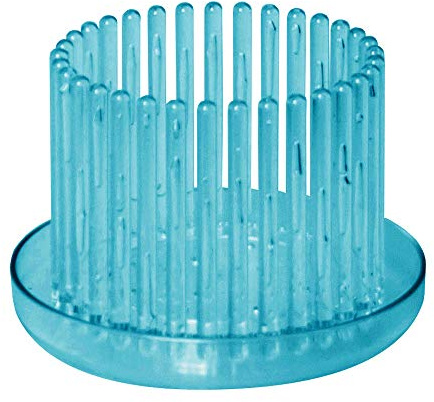 Orchitop S-Set - Design Orchideentopf inkl. Untersetzer für kleinere Orchideen, Farbe türkis