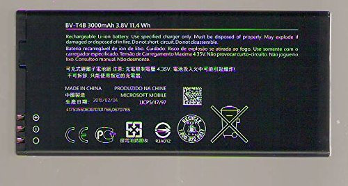 Original Nokia Lumia 640 XL BV-T4B Akku 3.8V 3000mAh 11.4Wh