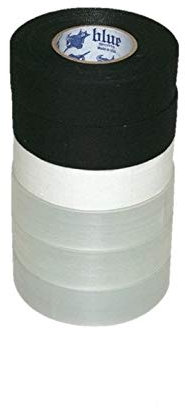 Blue Sports 6 Pack (3-Clear/2-Black/1-White) Hockey Tape Set