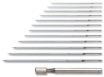 Lot de 12 alésoirs - Ø 0,5-2,0 mm