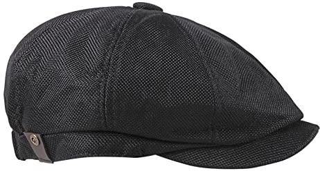 FBBULES Schirmmützen 8 Panel Peaky Fischgräten Gatsby-Hut Baker Boy Newsboy Cap Fashion Baskenmützen Ivy Irish Hats für Herren Frauen Barette mit Elastischem Band