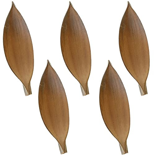 matches21 Deko Kokosschalen Naturdeko Bastelmaterial Gestecke Herbst Winter getrocknet Natur 5er Set 30-40 cm