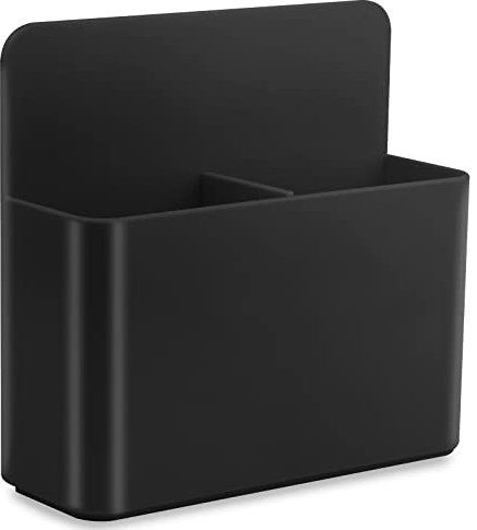 Levomat Magnetic Pen Holder Magnetic Marker Holder Whiteboard Pen Holder Organizer with Strong Anisotropic Magnet Pad for Whiteboard, Fridge, Refrigerator, Locker, Office, Home, School (MBlack)