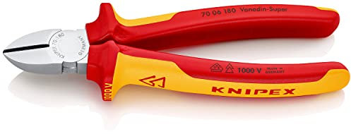 Knipex 70 06 180 VDE Seitenschneider 180 mm, Schneidleistung 4mm