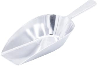 PFIFF 103107 ytterhandtag spade av aluminium, högkvalitativ foderspade, 1000 g