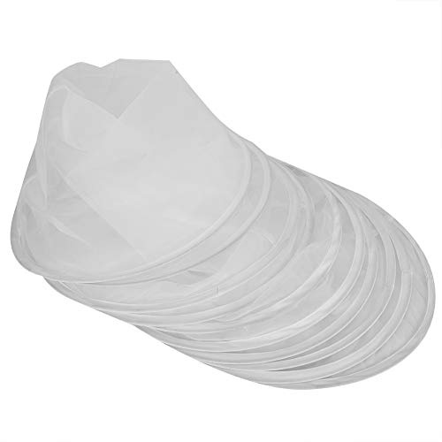 JOROBURO 10 Stück Honigsiebe, Bienenzucht-Honigbienen-Nylonfilter-Netzbeutel, Honigverarbeitungs-Extraktionsfilter, Extraktionswerkzeuge, Bienenzuchtzubehör für Netzsiebreiniger,