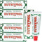 Oerich Lot de Dentifrice avec Dentifrice Original 75 ML x 4, sans fluorure, Anti-Plaque, antibactérien, Protection Contre la Carie, rafraîchissement à la Menthe fraîche, Soin Dentaire Quotidien en ém