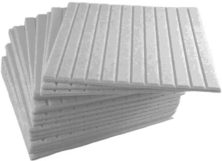 Lonrtesw Acustici di Professionale da 16 Pezzi, A Parete Insonorizzati, per Studio Assorbe Il Suono Ed Elimina Gli Echi (Colore Cammello Poco Profondo)