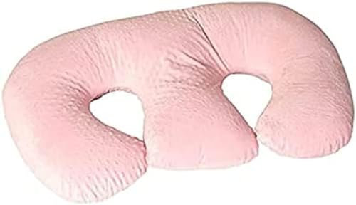 Multifunktionales Stillkissen für Zwillinge, Stillkissen für schwangere Frauen, maschinenwaschbarer Baumwollstoff, ideal für Zwillingsunterstützung