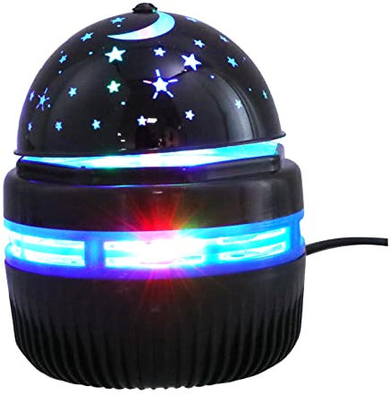 DIYEAH Star Projection Lamp USB Mini Night Light Projector Led Atmosphere Light for Car Party RGB Colors