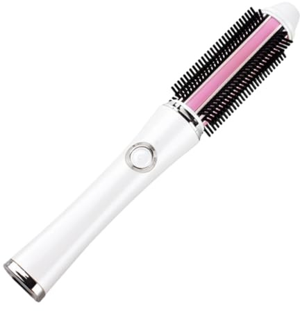 mophrati Fer à lisser sans fil à chauffage, léger et Compact, peigne à friser Rechargeable par USB, fer à lisser ABS