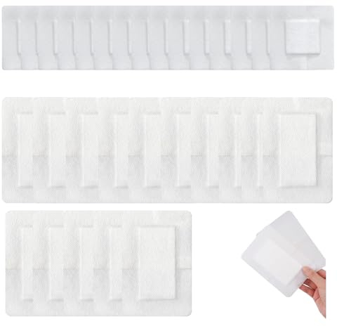 15 Stück Wundpflaster Steril 15x10, Pflaster Groß, Pflaster set, Wundpflaster Set, 10x10cm und 10x15cm, Selbstklebender Wundverband, Atmungsaktiv und Hautfreundlich