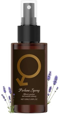 Ratpzou Perfume Corporal - Perfume en Spray de Fragancia Natural Compacto de 50ml - Fragancia Duradera y Portátil para Bodas Noche Elegante Reuniones Salidas Diarias Viajes Fiestas