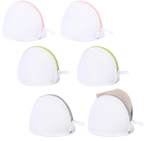 virkwuy 6 Pezzi Reggiseni per Lavatrici, Lava Reggiseno per Lavatrice, Sacchi Salva Reggiseno per Lavatrice, Adatto per Biancheria Intima, Reggiseni e Altri Capi di Abbigliamento Intimo