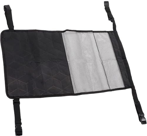 Barrera para mascotas para automóvil, valla de red para asiento trasero de