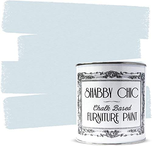 Möbelfarbe, Shabby-Chic-Stil, Farbe: „Staubiges Blau“, 1 Liter