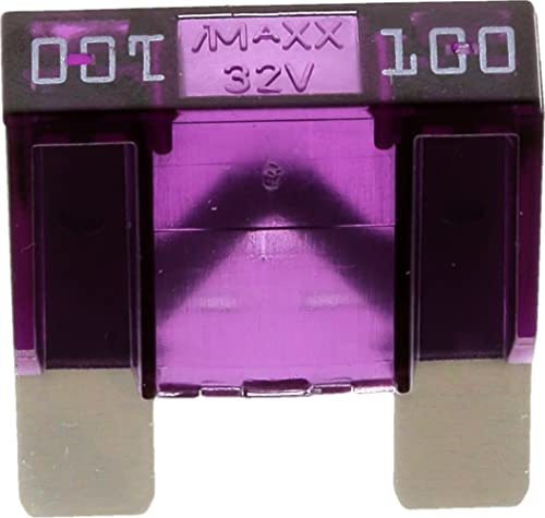 Restagraf Fusibile piatto Maxi in Scatola, 32 V/100 A, Viola