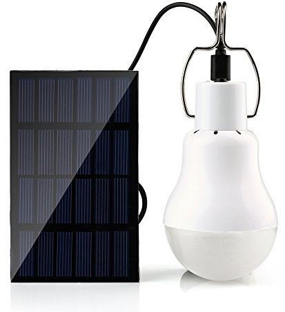 KK.BOL lanterna ricaricabile solare di 1.2W LED, luce di emergenza domestica, luce notturna mobile, tenda solare