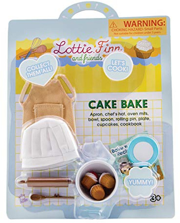 Lottie Cake Bake Doll Accessories