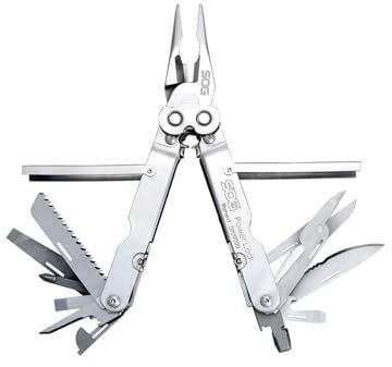 SOG S60 PowerLock Scissors Multitool Edelstahl