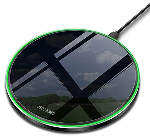 Fast Wireless Charger,20W Max Wireless Charging Pad Compatible with iPhone 17/17 Pro/Pro Max/16/15/14/13/12,AirPods;FDGAO Induction Charge Mat for Samsung Galaxy S25/S24/S23/S20/Pixel/G8