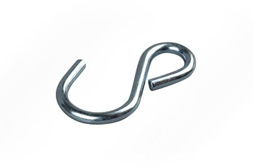 LYSEL® S-Haken asymmetrisch, (L) 50mm in Grau/verzinkt (250 Stück)