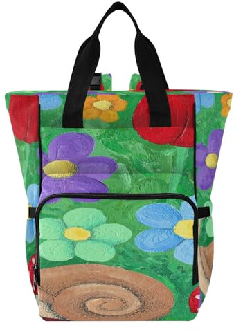 Foiosoh spädbarn blöjväskor multifunktionella vattentäta babypaket blöjväska för shopping resor, Flerfärgad30, 1 size, Modern/åtsittande