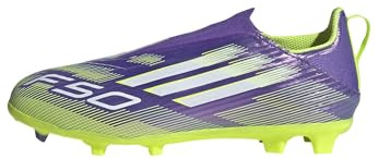 adidas Unisex Kids' Bota sin Cordones F50 League césped Natural seco/multisuperficie
