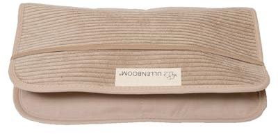 ULLENBOOM Windeltasche für unterwegs, Cord Sand, Made in EU - Wickeltasche für bis zu 3 Windeln, Feuchttücher & weiteres Zubehör, Ideal als Wickelorganiser für den Kinderwagen