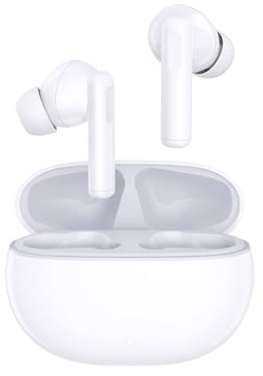Honor Choice Earbuds X7i, 40 Ore écouter Bluetooth, 45DB Ecouteur Bluetooth sans Fil, Oreillette Bluetooth 5.3 avec Microphone, IP54 Ecouteur Intra Auriculaire Bluetooth, Bianco