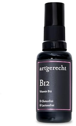 B12 SPRAY – 30 ml, 280 µg Vitamin B12 pro Tagesdosis | 5-fache Bioverfügbarkeit | Methylcobalamin | Unterstützt Nervensystem & Immunsystem, reduziert Müdigkeit | Vegan, laktosefrei, Orangengeschmack
