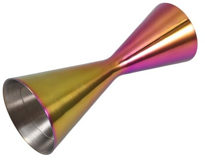 GLEAVI Jigger Inoxidable Doble Diseño Herramienta De Medición Para Cócteles Para Bartenders y Reuniones Sociales Capacidad