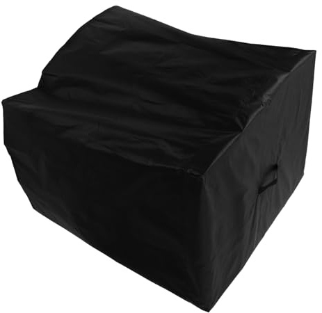 ifundom Cubierta y Protección Efectiva para Bomba de Piscina de Tela Oxford Negra Ajuste Ceñido para Filtro de Arena en Exteriores y Jardines