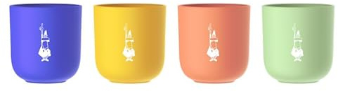 Bialetti SET 4 BICCHIERINI MULTICOLOR
