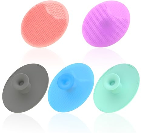 5 Piezas De Baño De Silicona, Cepillo De Limpieza Facial, Herramientas De Cuidado De La Piel, Suministros De Cuidado Facial, Cepillo De Limpieza Multifunción.