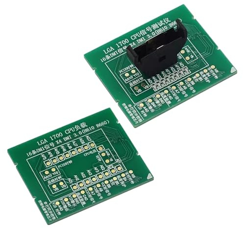 Desktop LGA1700 Tester Motherboards Loading Board Test Card LED Indicators CPU Socket Motherboards Tester Easy Installati