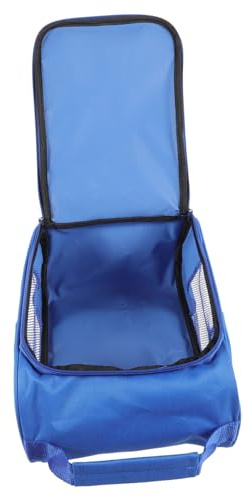Tragbare Sneaker Tasche Reiseschuh Organizer aus Oxford Stoff Blau | Schuhaufbewahrungsbeutel für Reise, Reißfest und Verschleißfest, Platzsparend, für Business und Camping