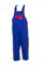 Planam 164122 - Peto de los niños, tamaño 122/128, azul aciano/rojo medio