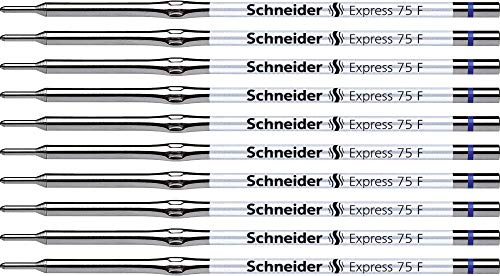 Schneider Express 75 F Kugelschreiber Mine (dokumentenecht) 10er Packung blau