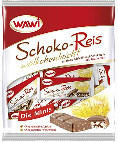 WAWI Schoko Reis Edelvollmilch Minis, 200 g