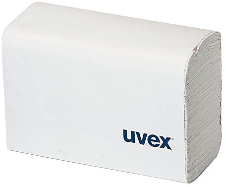 Reinigungstücher für uvex Brillenreinigungsstationen, Nachfüllpack mit ca. 760 Blatt, antistatisch, aus Cellulose