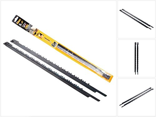 DeWalt DT99593-QZ - Hoja de sierra Alligator HSS XR EXTREME RUNTIMEde 430mm de longitud para madera dura | Spezialsägeblatt für Hart- & Weichholz oder Brennholz | Doppelte Akku-Laufzeit | Schneller Schnitt durch HSS-Legierung